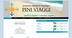 Desktop Screenshot of piniviaggi.com